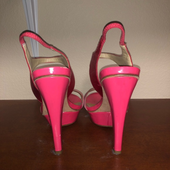 Bebe heels in hot pink - Picture 3 of 3